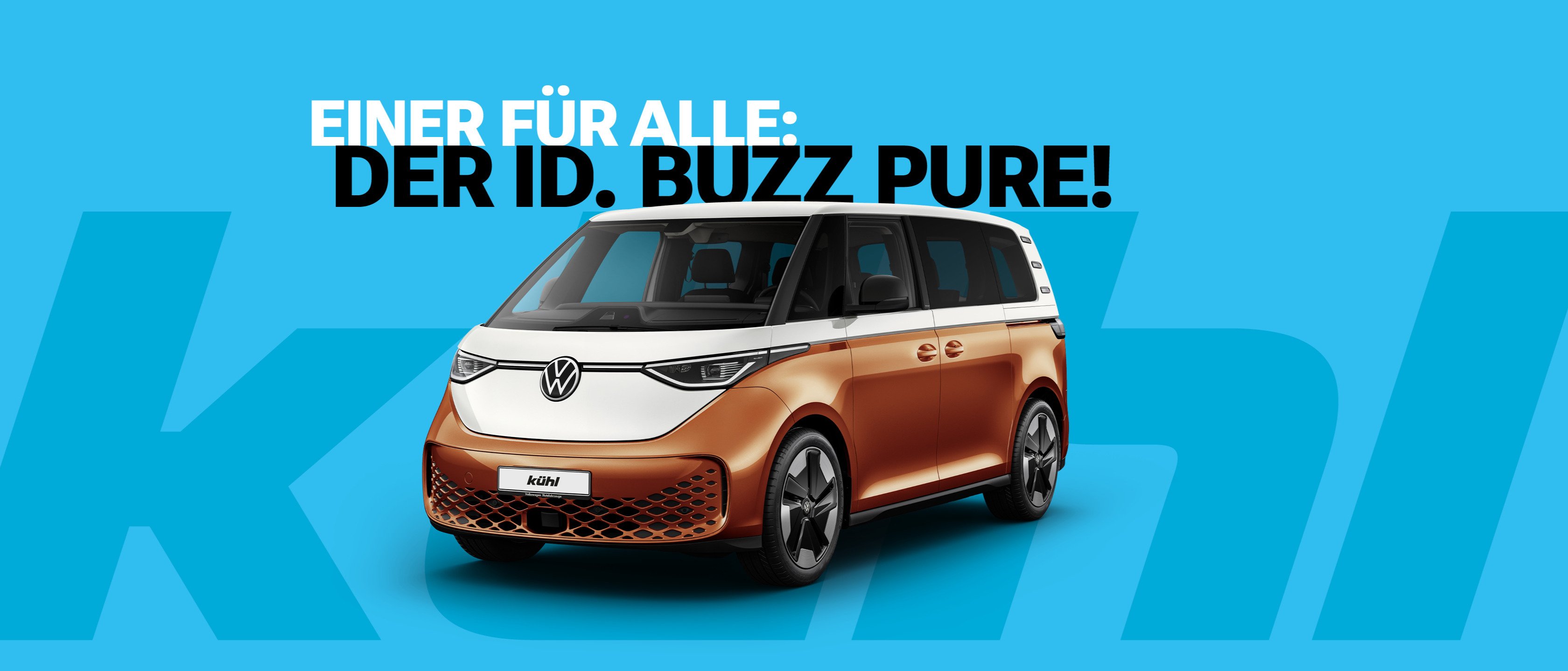 Volkswagen Nutzfahrzeuge Volkswagen ID. Buzz Pure  125 kW (170 PS), 59 kWh