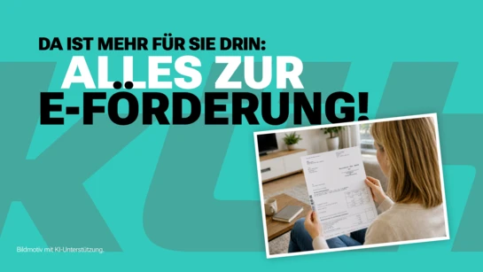 Alles Wichtige zur E-Förderung!