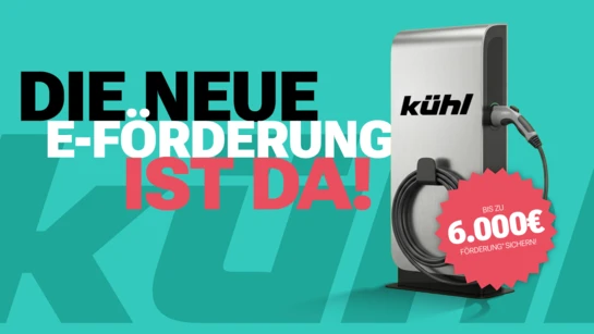 Bis zu 6.000 € sparen bei Kauf oder Leasing von E-Autos und E-Hybriden!