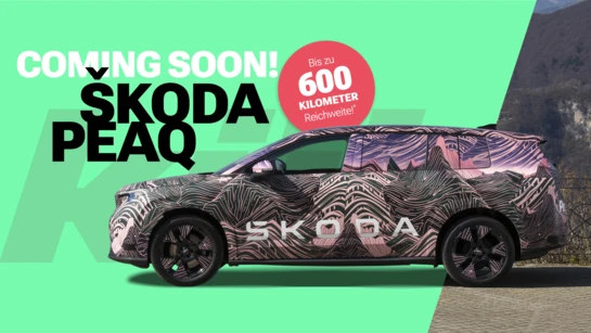 Der neue Škoda Peaq: Groß denken, elektrisch fahren.