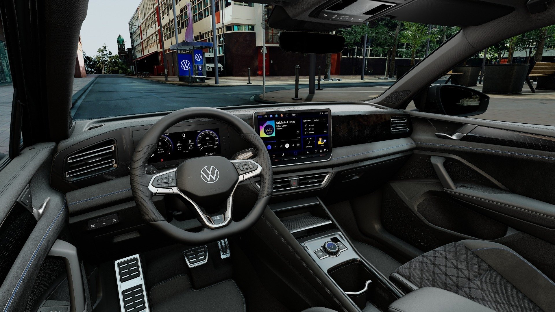 Detailbild 6: Volkswagen Tiguan R-Line 1,5 l eTSI OPF 110 kW (150 PS) 